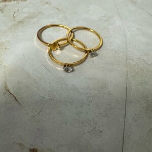 Set de 3 anillo